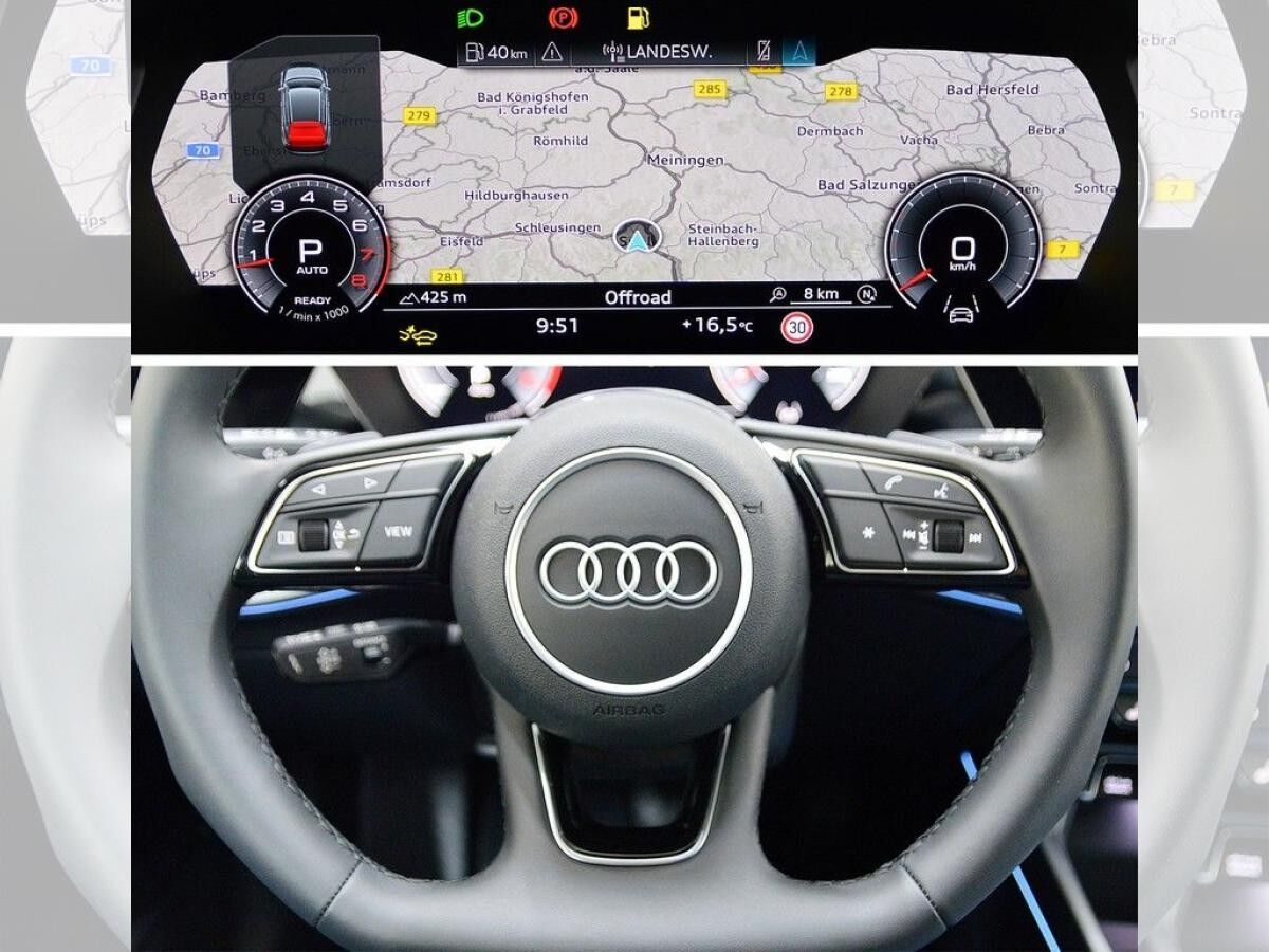 Audi A3 Sportback S line 35 TFSI S tronic LED*NAV*SHZ*ACC*PARKLENK*KAMERA*VIRTUAL*18"