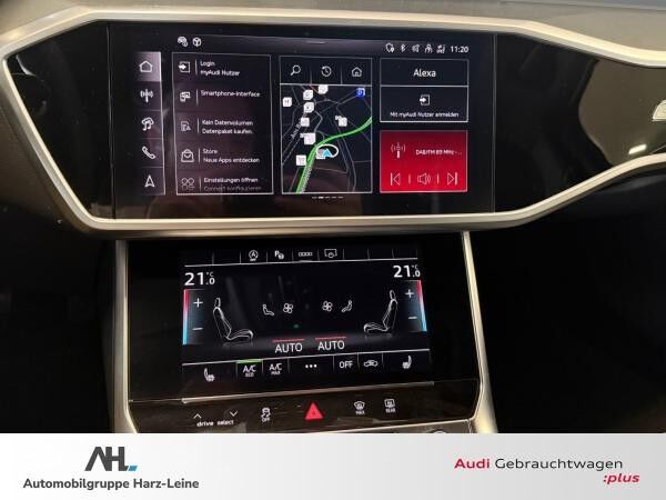 Audi A6 Avant 50 TDI S line quattro tiptronic Matrix AHK Pano Navi ACC Optik schwarz plus
