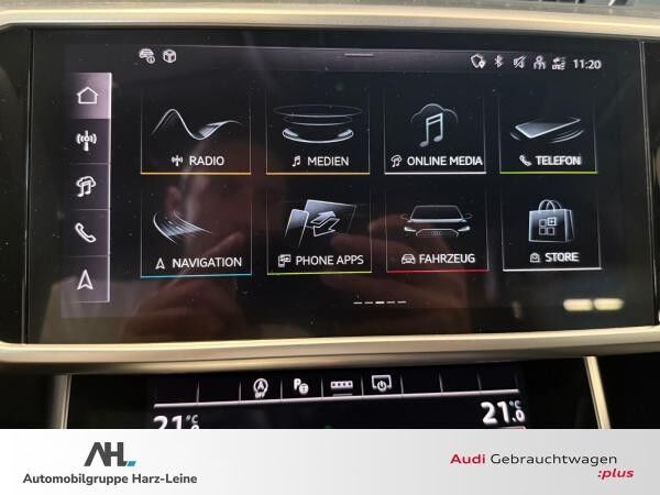 Audi A6 Avant 50 TDI S line quattro tiptronic Matrix AHK Pano Navi ACC Optik schwarz plus