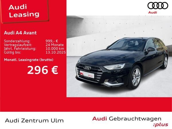 Audi A4 Avant advanced 35TFSI LEDER NAVI+ R-KAM VIRT