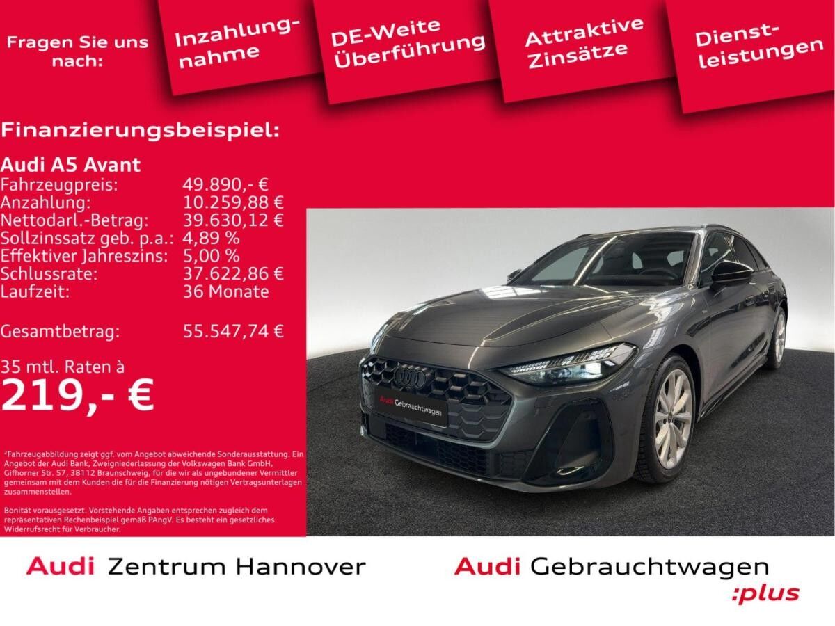 Audi A5 Avant TFSI Matrix AHK ACC Navi