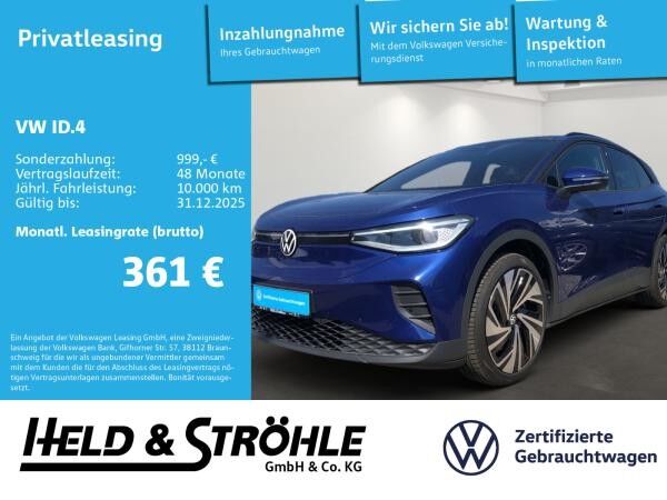 Volkswagen ID.4 Pro 4MOTION AHK PANO MATRIX NAVI HuD WÄPU