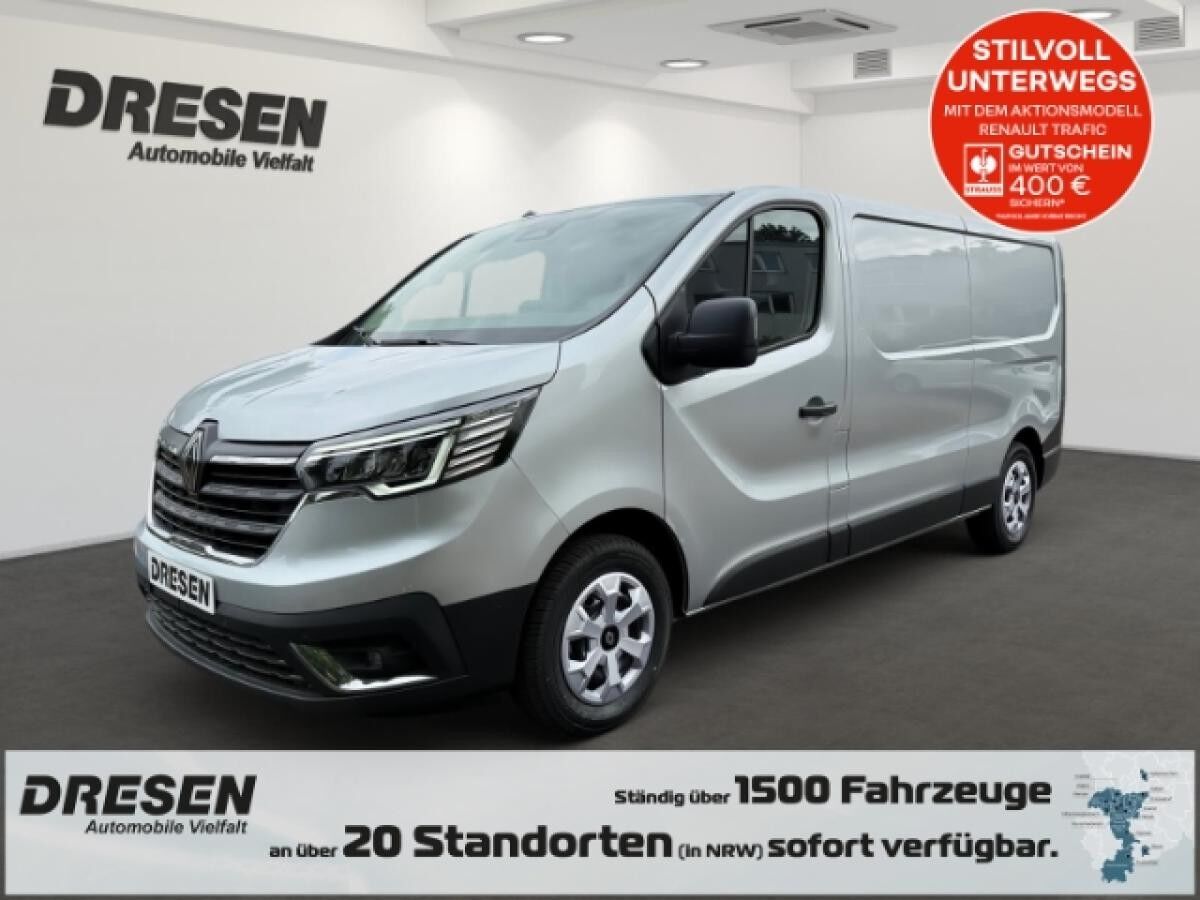 Renault Trafic ‼️🤑SORTIMO-REGAL-INSIDE🤑‼️Kasten Komfort L2H1 3,1t Blue dCi 130 *AHK,NAVI,KAMERA* 🚨SORTIMO-INSIDE🚨