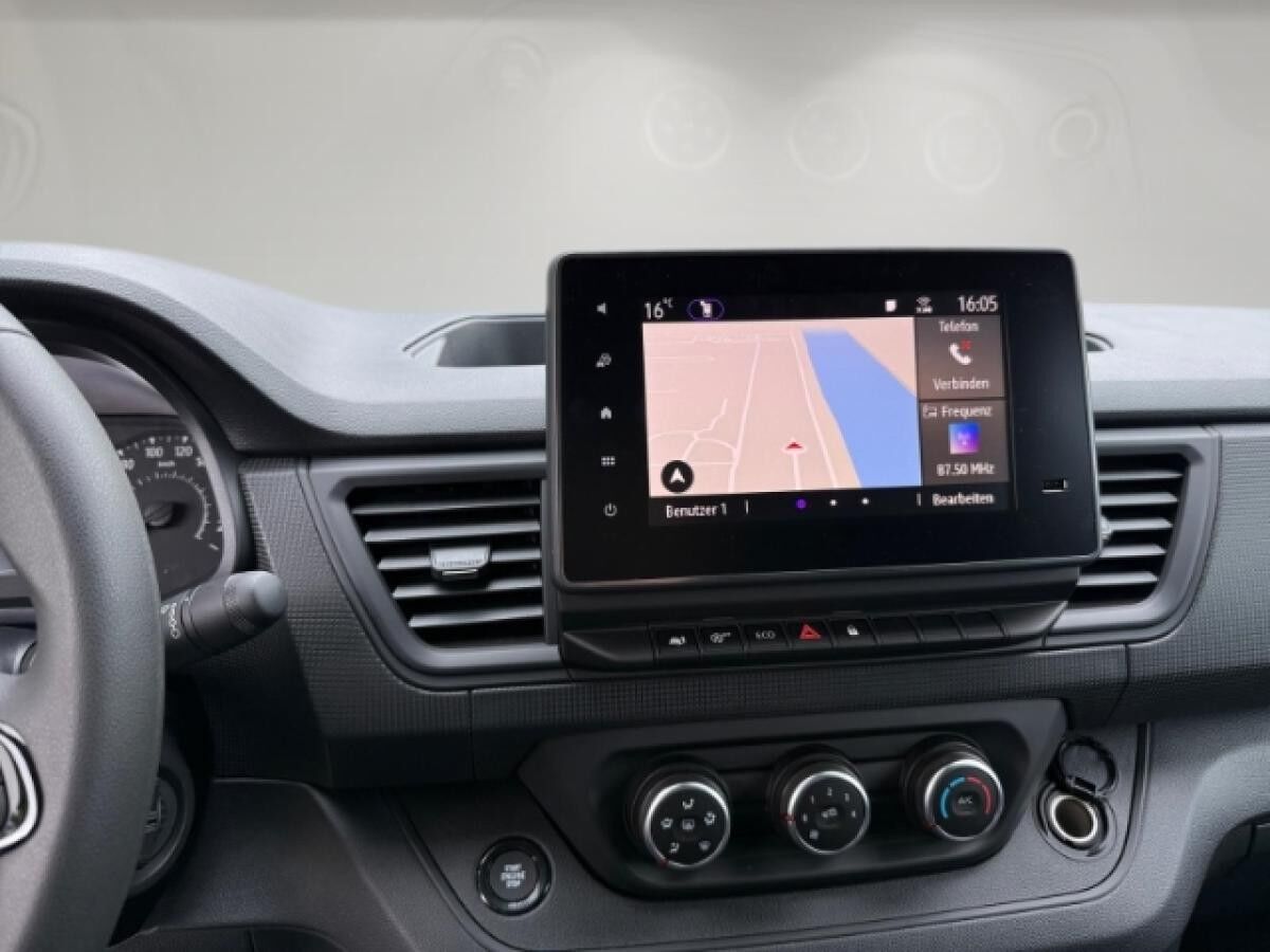 Renault Trafic ‼️🤑SORTIMO-REGAL-INSIDE🤑‼️Kasten Komfort L2H1 3,1t Blue dCi 130 *AHK,NAVI,KAMERA* 🚨SORTIMO-INSIDE🚨