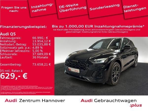 Audi Q5 50 TFSI e S line quattro Kamera ACC Memory Teilleder