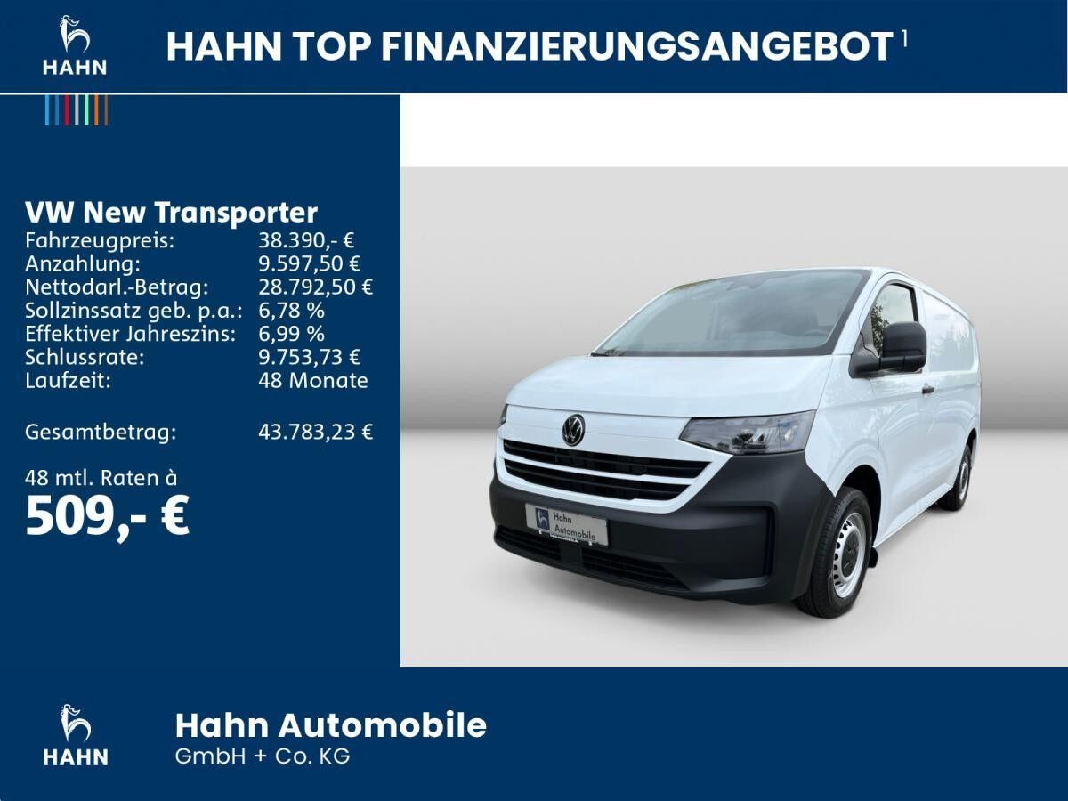 Volkswagen Transporter New Kasten 2,0TDI KLIMA