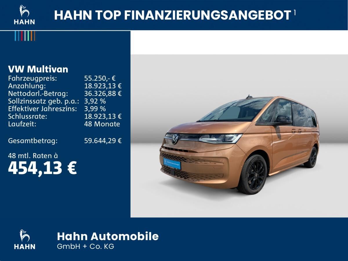 Volkswagen T7 Multivan LIFE 2,0TSI TRAVEL MATRIX NAVI AHK