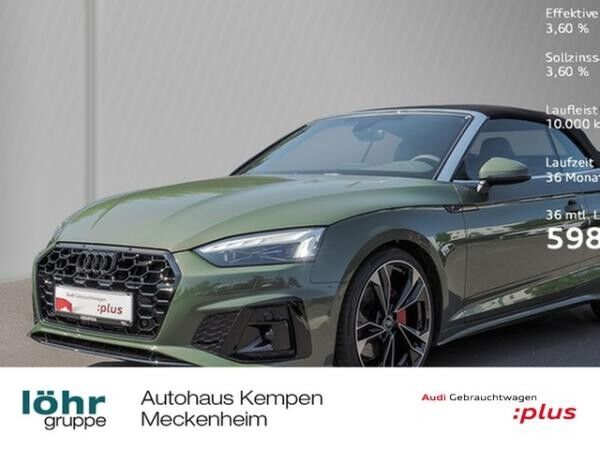 Audi A5 Cabriolet 40 TDI GWP S line Comp. 20" Edit Matrix