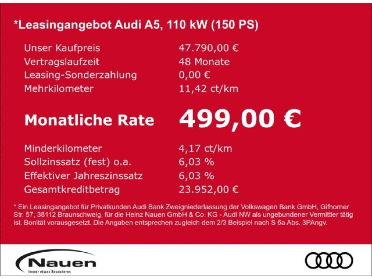 Audi A5 Avant TFSI *TechPlus*AHK*Beifahrerdisplay*