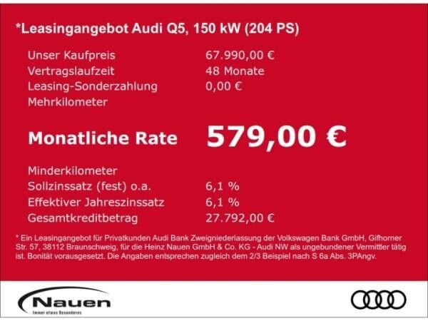 Audi Q5 Sportback TDI quattro S line *Sonderpreis*