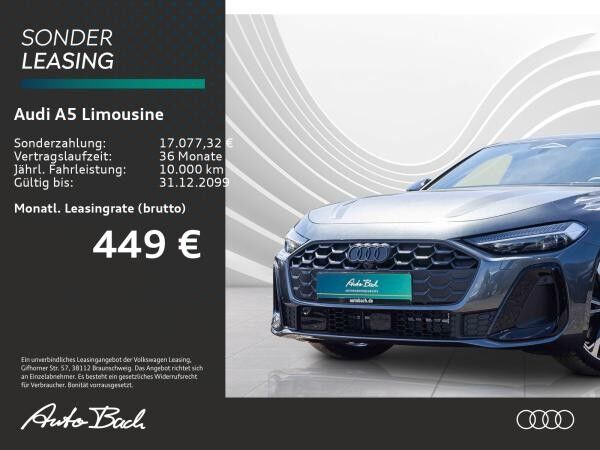 Audi A5 Lim. e-hybrid qu. 270 kW  0,5% TECH-PRO Panorama B&O
