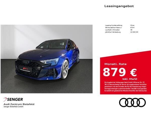 Audi RS3 Sportback 280km/h Panorama Navi Memory LED