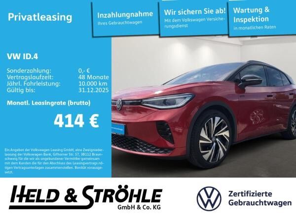 Volkswagen ID.4 GTX 4M IQ-LED AHK PANO WÄPU HUD 21" HARMAN