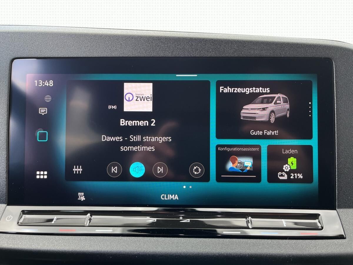 Volkswagen Caddy LIFE 1,5 l HYBRID 5-SITZER AHK KLIMA GJR ISOFIX