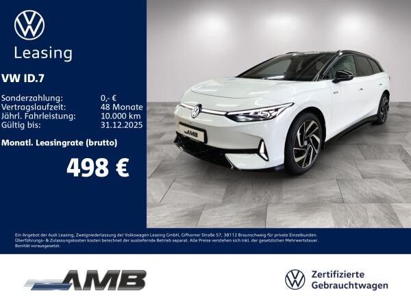 Volkswagen ID.7 Tourer GTX h/AHK/Pano/Wärmepumpe/02.30Garantie