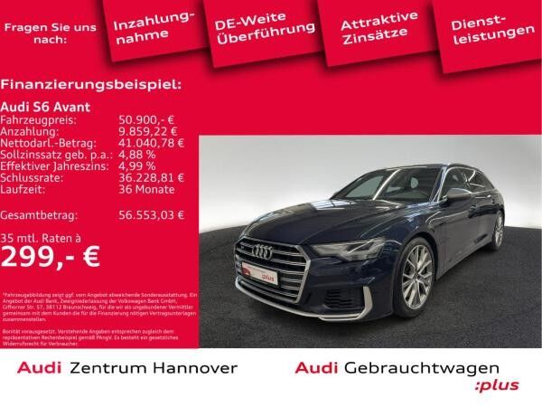 Audi S6 Avant 3.0 TDI quattro CARPLAY LEDER KLIMA
