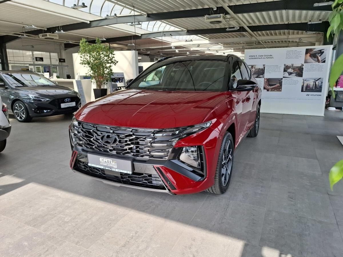 Hyundai TUCSON 1.6 T-GDI 48V 7-DCT 2WD N LINE + Sitz-Paket + Assistenz-Paket + Dachlackierung