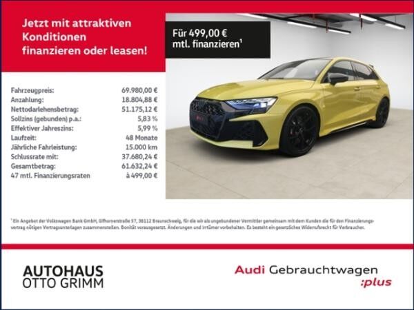 Audi RS3 Sportback 2.5 TFSI quattro LED