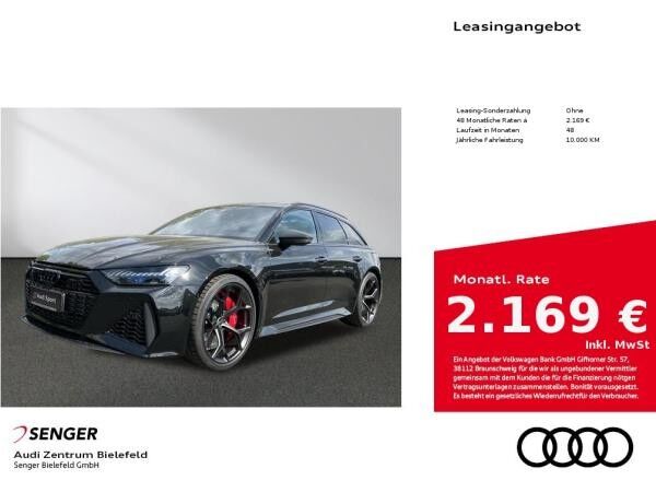 Audi RS6 Avant performance RS Dynamik-Paket plus Navi