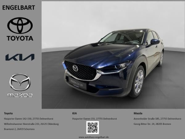 Mazda CX-30 Exclusive-Line 2.0 SKYACTIV-X ALEXA HEAD-UP HUD Navi Bose 360 Kamera LED Blendfreies Fernl.
