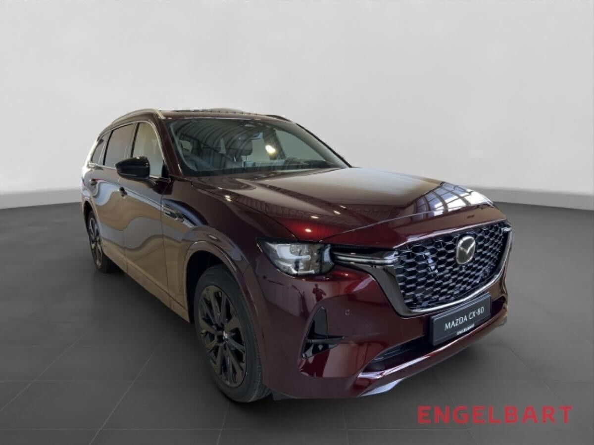 Mazda CX-80 Homura Plus AWD 3.3 e-SKYACTIV-D 254 M-Hybrid EU6e HUD El. Panodach Leder Memory Sitze