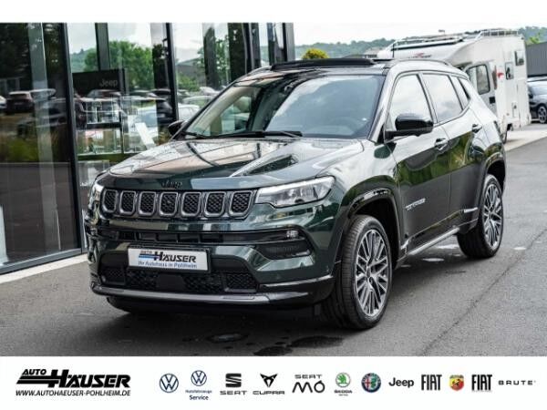 Jeep Compass e-Hybrid MY25 Summit 1.5 MHEV DCT SOFORTPANO PREMIUM 360-KAMERA EL.HECKKL. SITZBELÜFT