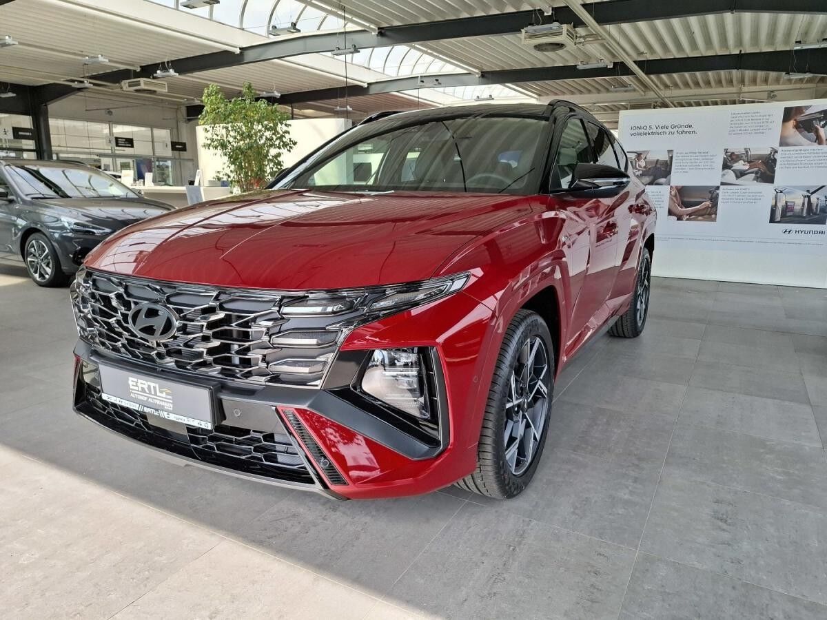 Hyundai TUCSON 1.6 T-GDI 48V 7-DCT 2WD N LINE + Sitz-Paket + Assistenz-Paket + Dachlackierung