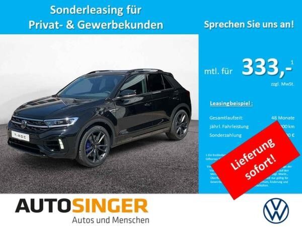 Volkswagen T-Roc R LEDER*BLACK*PANO*DCC*AHK*CAM*MATRIX*19"
