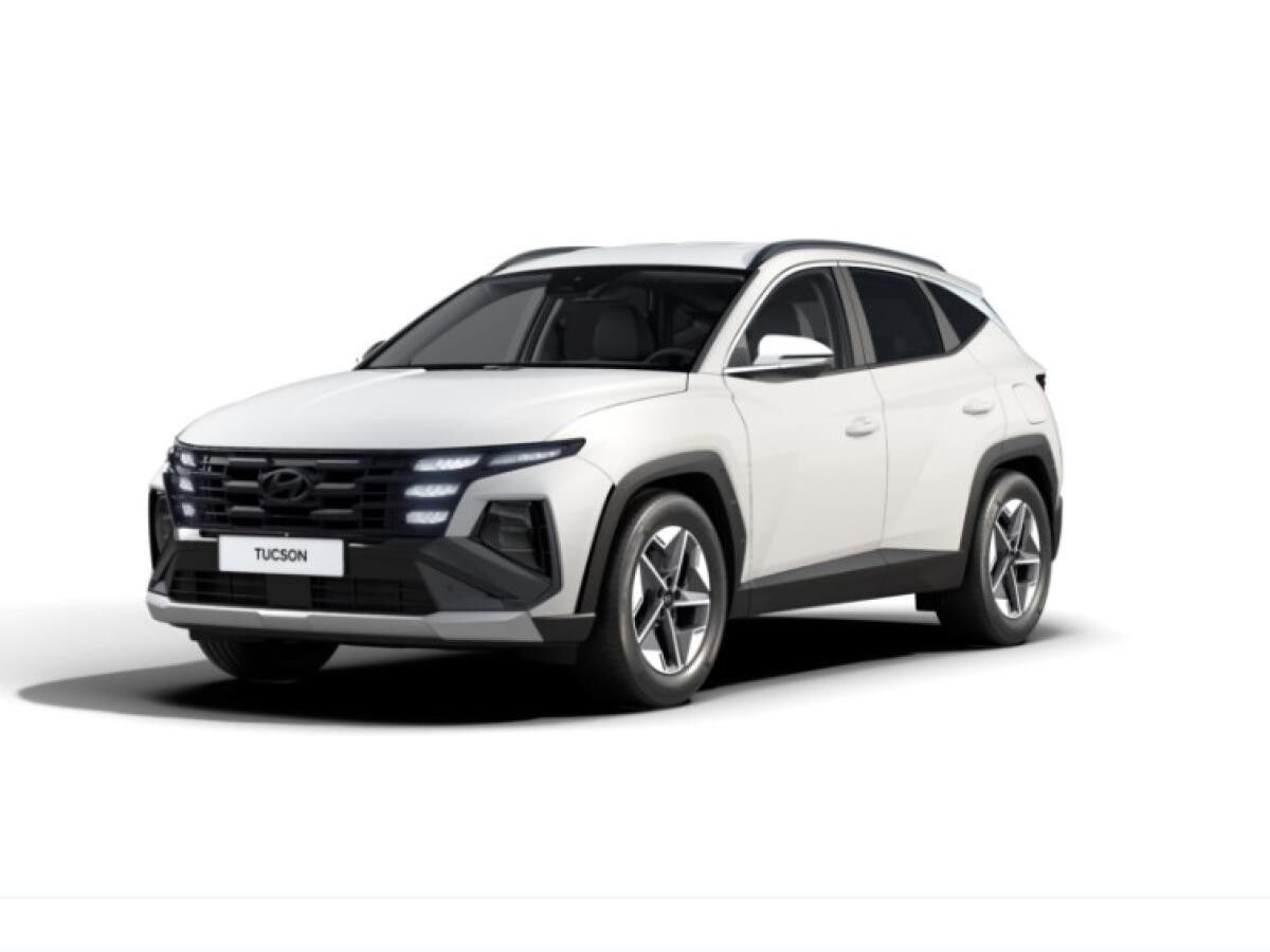 Hyundai Tucson Trend Privat & Gewerbe Perlweiß 160Ps  4WD 7-DCT Allrad **Nur noch 5x verfügbar** Navi dig. Cockpit