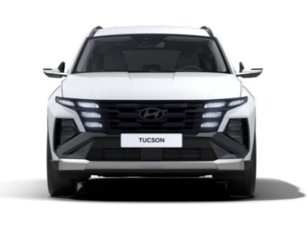 Hyundai Tucson Trend Privat* & Gewerbe weiß 160Ps  4WD 7-DCT Allrad Navi dig. Cockpit LED ACC El. Heck