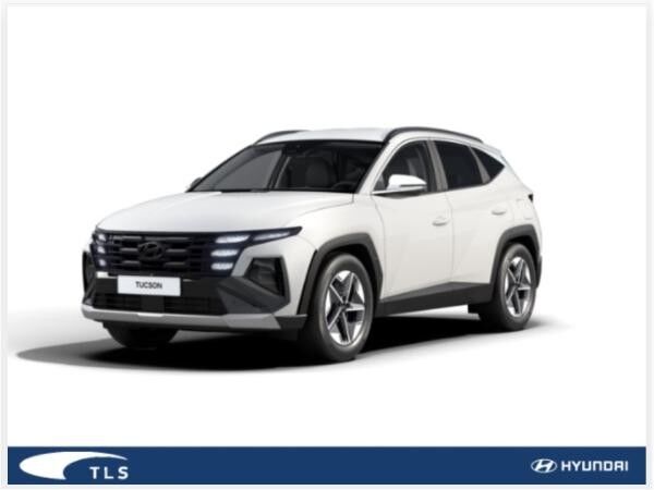 Hyundai Tucson Trend Privat* & Gewerbe weiß 160Ps  4WD 7-DCT Allrad Navi dig. Cockpit LED ACC El. Heck