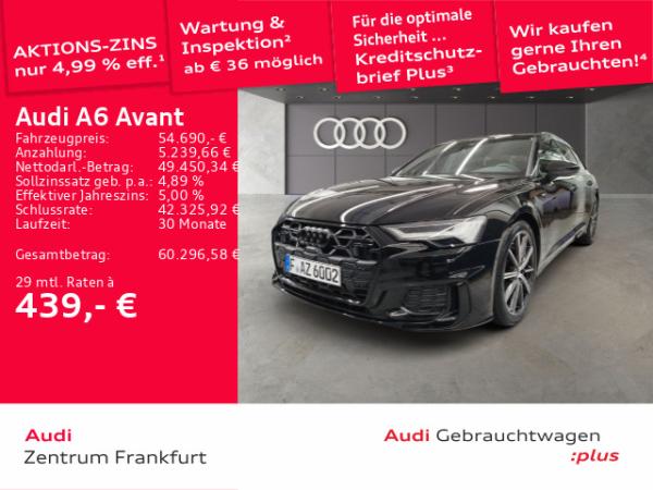 Audi A6 Avant 40 TDI quattro S tronic design S line MatrixLED ACC Leder