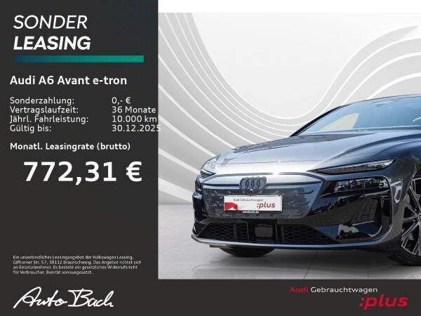 Audi A6 e-tron e-tron S line edition one LED HuD Panorama B&O virtual ACC AHK