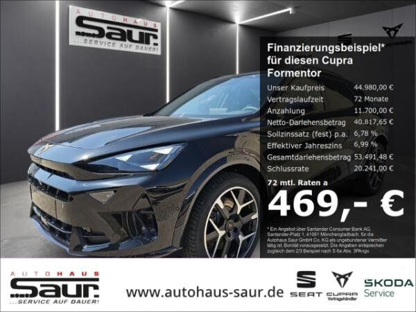 Cupra Formentor VZ 2.0 TSI DSG MATRIX LED AHK SENNHEISER SHZ KLIMA