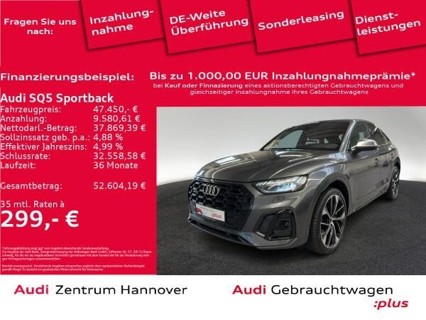 Audi SQ5 Sportback 55 TDI Matrix Luft Kamera virtual Navi