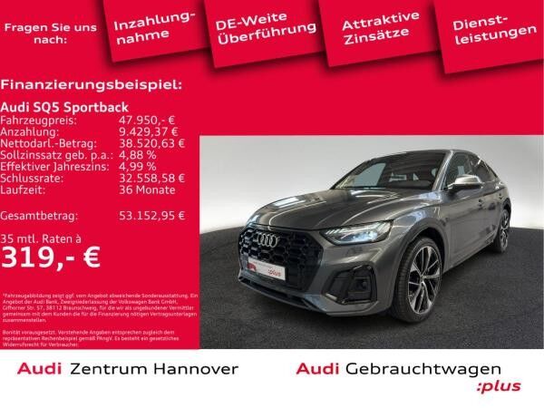 Audi SQ5 Sportback 55 TDI Matrix Luft Kamera virtual Navi