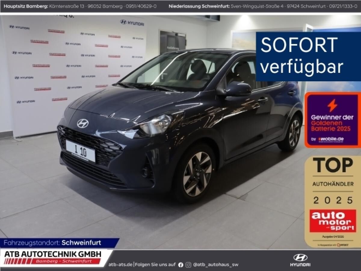 Hyundai i10 MY25 Trend 1.0 Benzin 5-MT 2WD Navi Apple CarPlay