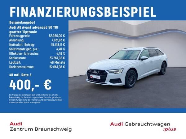 Audi A6 Avant advanced 50 TDI quattro Tiptronic HuD+SHZ+MATRIX-LED