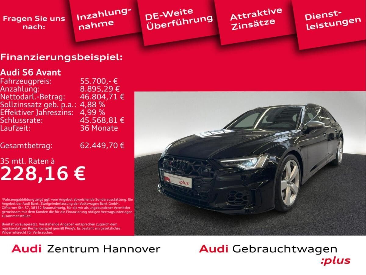 Audi S6 Avant 55 TDI quattro Kamera LED Memory virtual