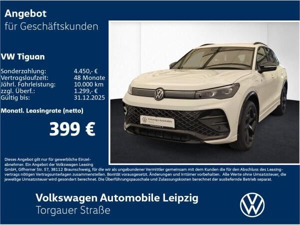 Volkswagen Tiguan R-Line 1.5 l eHybrid / AHK