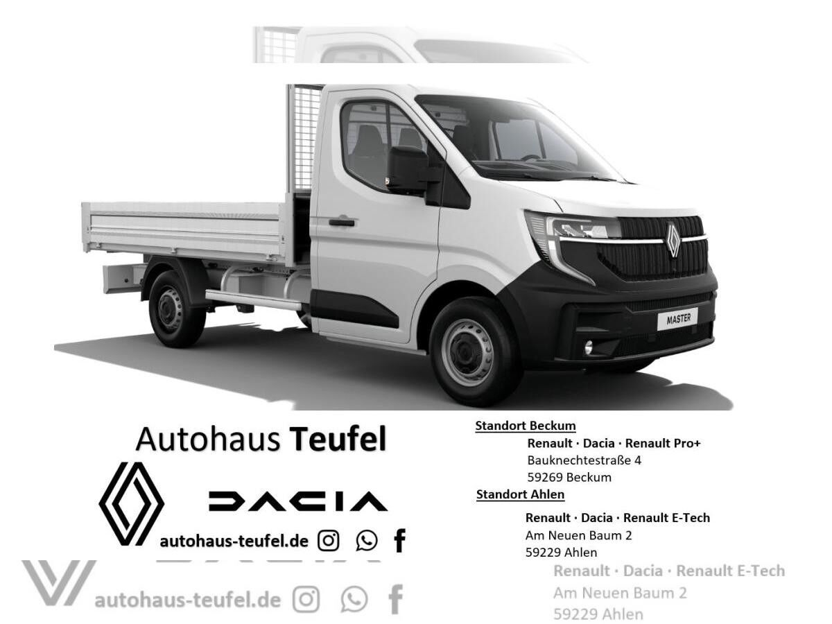 Renault Master FWD Fgst. Pritsche Eka advance L2H1 3,5t Blue dCi150 Eu6ebis