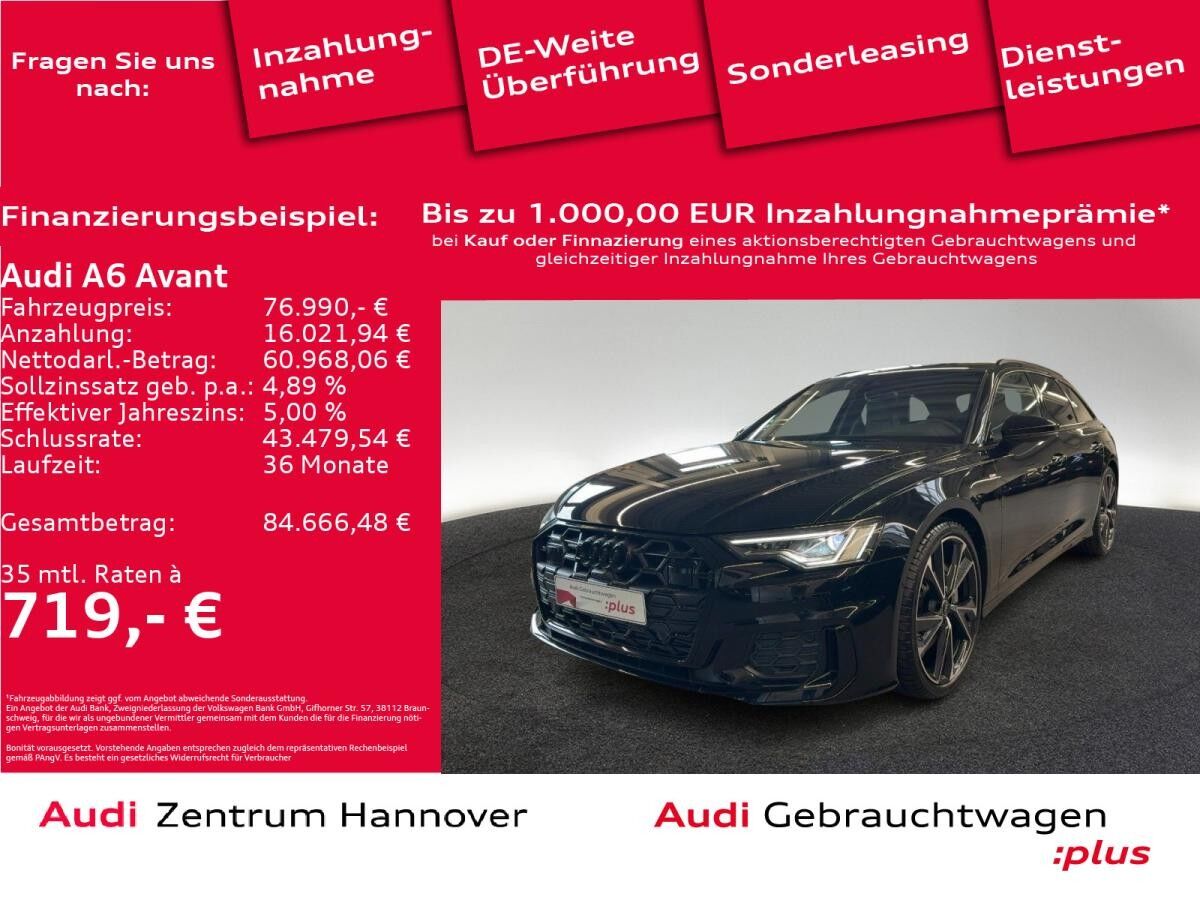Audi A6 Avant S line 50 TFSIe quattro Matrix B&O Memory AHK Audi A6 Avant S line 50 TFSIe quattro Matrix B&O Memory AHK