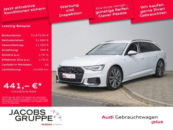 Audi A6 Avant S line 40 TDI qu. tronic ACC*Matrix*360°K*HUD