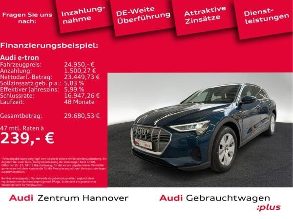 Audi e-tron 50 quattro Navi virtual DAB