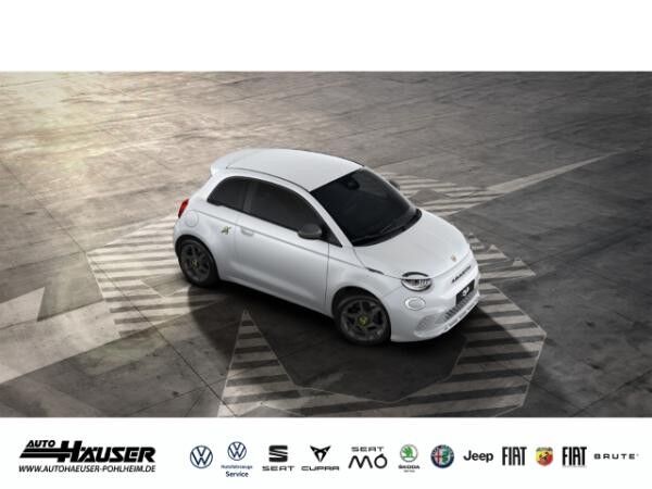Abarth 500 Elektro 42 kWh BESTELLFZG. NAVI KAMERA TEMPOMAT LED PDC APPLE ANDROID