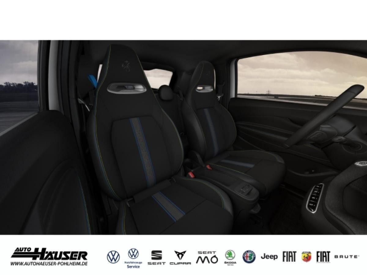 Abarth 500 Elektro 42 kWh BESTELLFZG. NAVI KAMERA TEMPOMAT LED PDC APPLE ANDROID