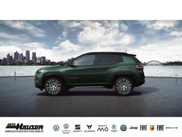Jeep Compass e-Hybrid MY25 Summit 1.5 MHEV DCT PANO PREMIUM 360-KAMERA EL.HECKKL. SITZBELÜFT