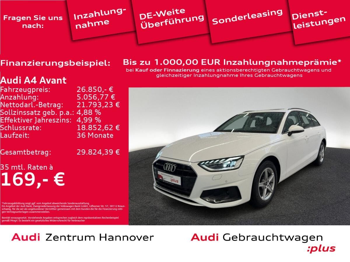 Audi A4 Avant 35 TFSI Pano Matrix LED Sportsitze