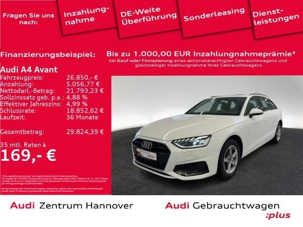 Audi A4 Avant 35 TFSI Pano Matrix LED Sportsitze