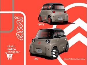 Citroën Ami NEU! ami colour | inkl. Farbpaket  in icy grau oder spicy rot